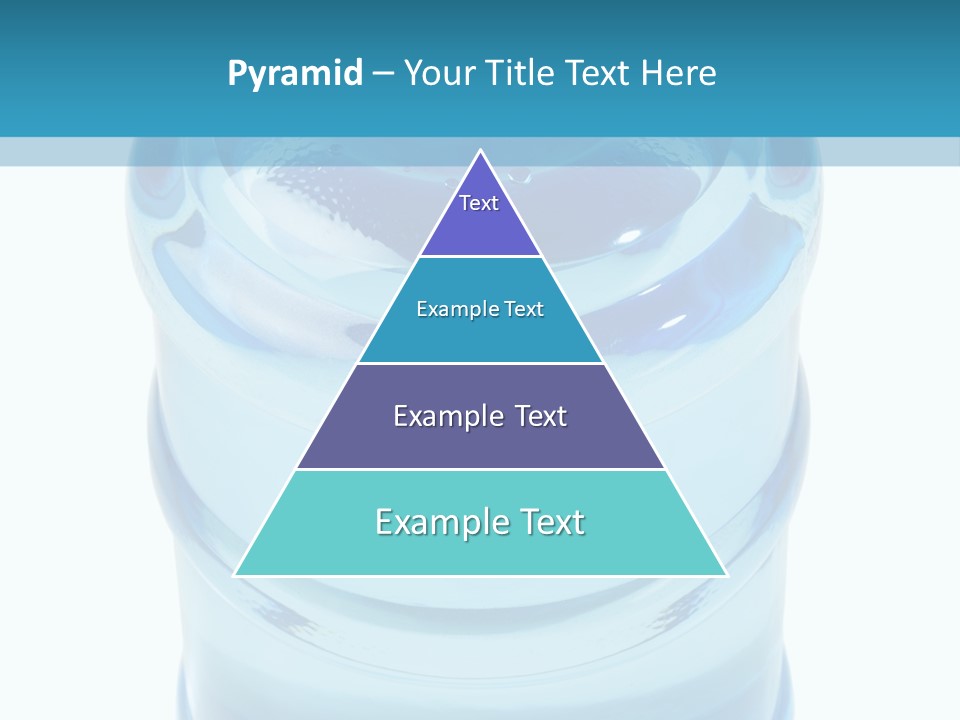 Isolated Water Clear PowerPoint Template