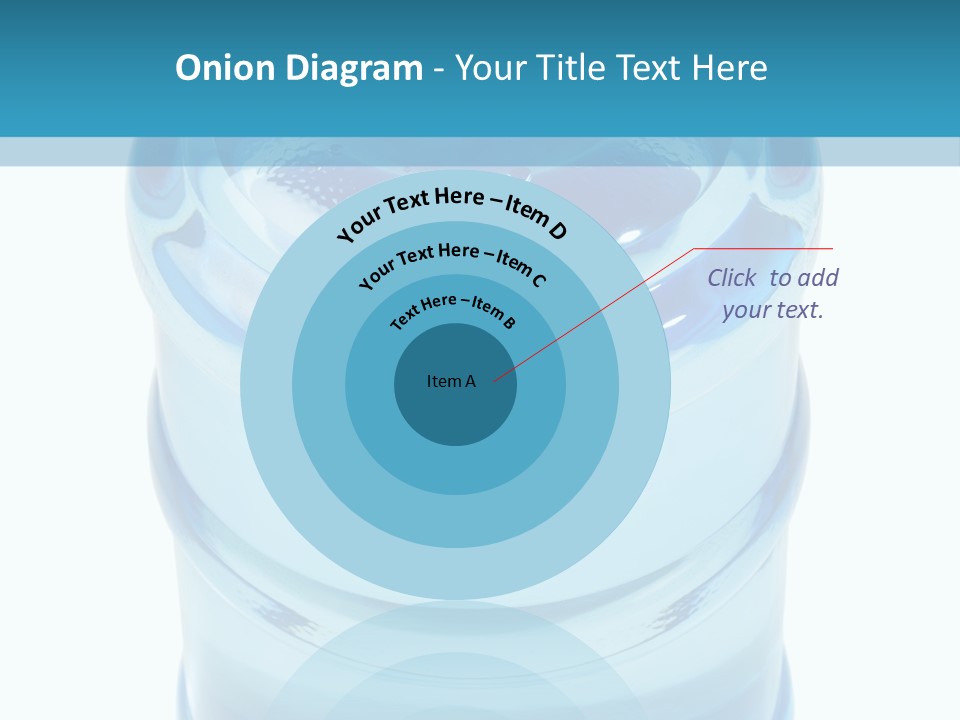 Isolated Water Clear PowerPoint Template