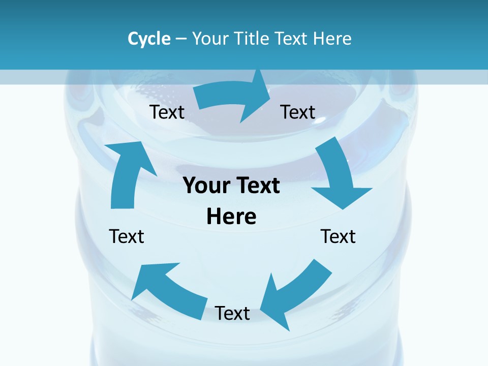 Isolated Water Clear PowerPoint Template