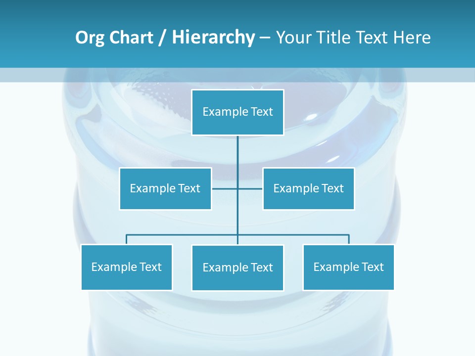 Isolated Water Clear PowerPoint Template