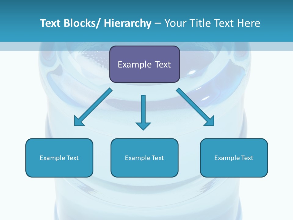 Isolated Water Clear PowerPoint Template