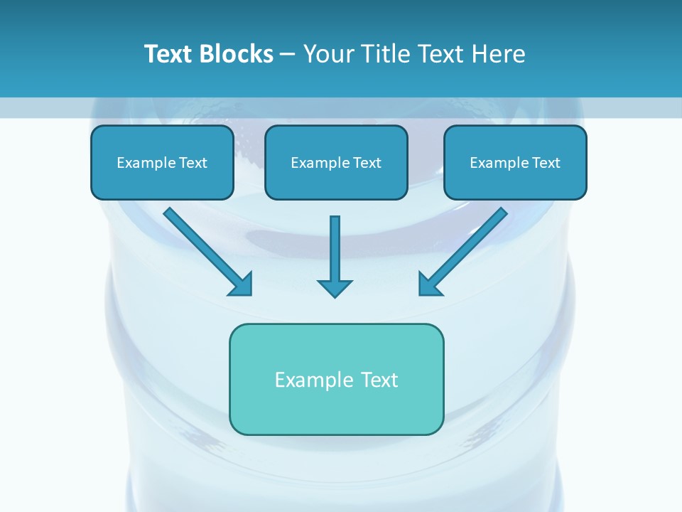 Isolated Water Clear PowerPoint Template