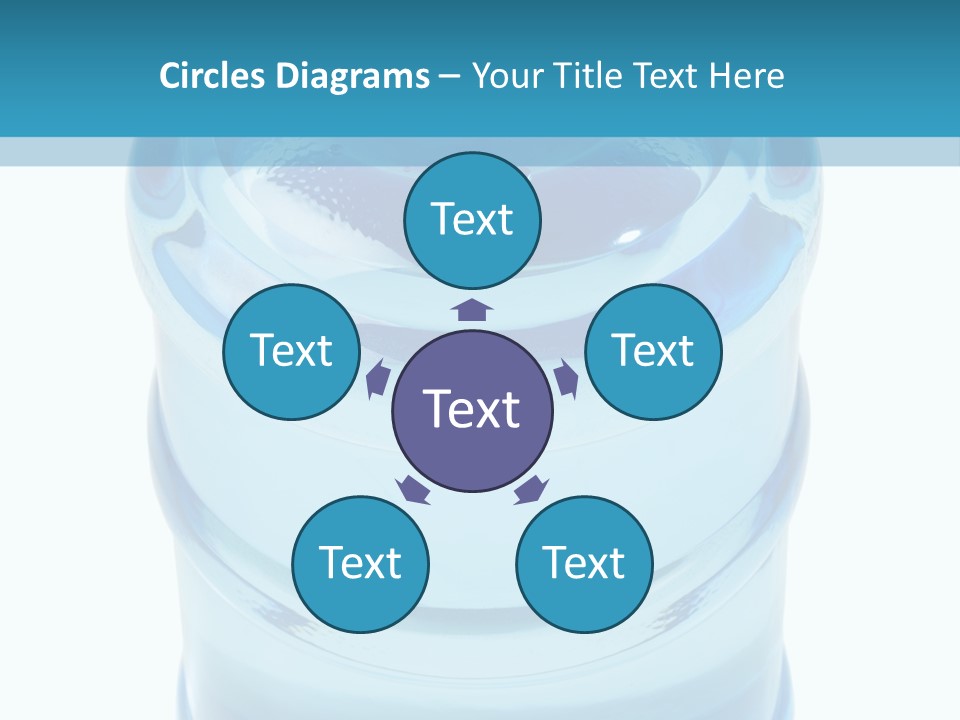 Isolated Water Clear PowerPoint Template