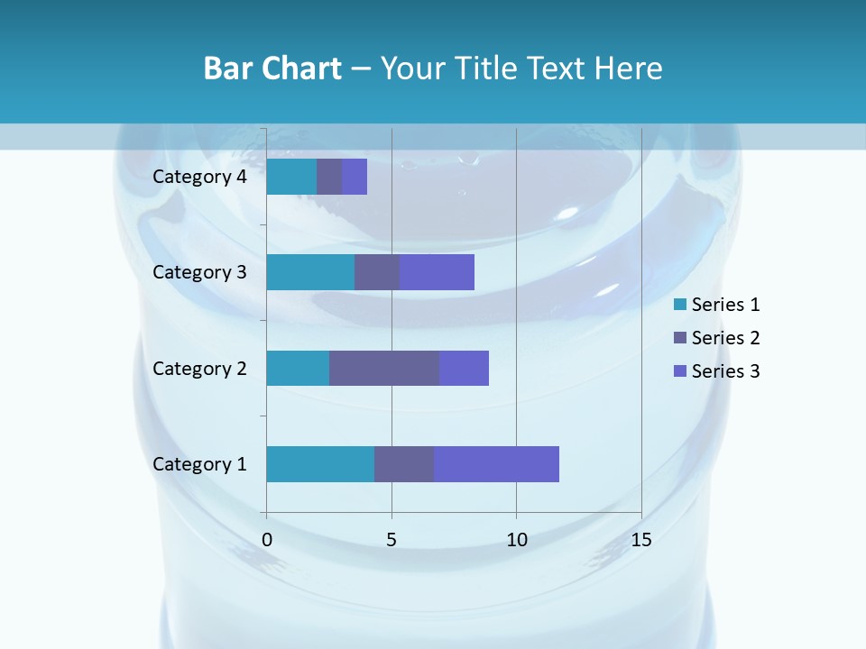 Isolated Water Clear PowerPoint Template