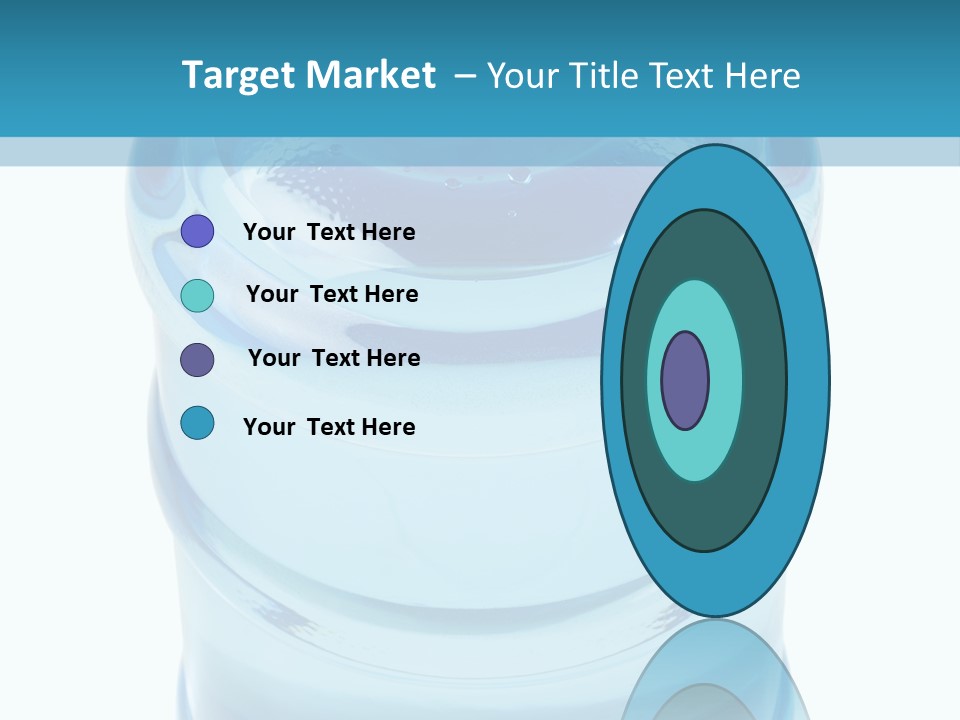 Isolated Water Clear PowerPoint Template