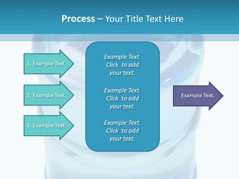 Isolated Water Clear PowerPoint Template