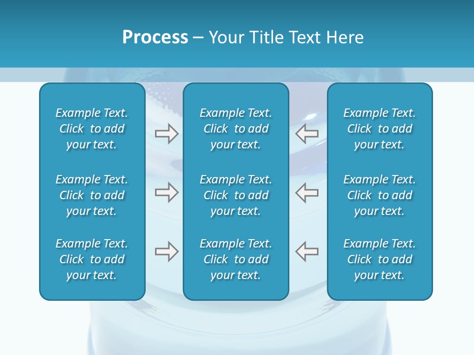 Isolated Water Clear PowerPoint Template