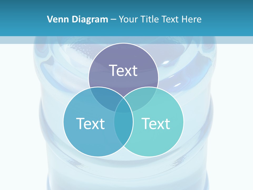 Isolated Water Clear PowerPoint Template