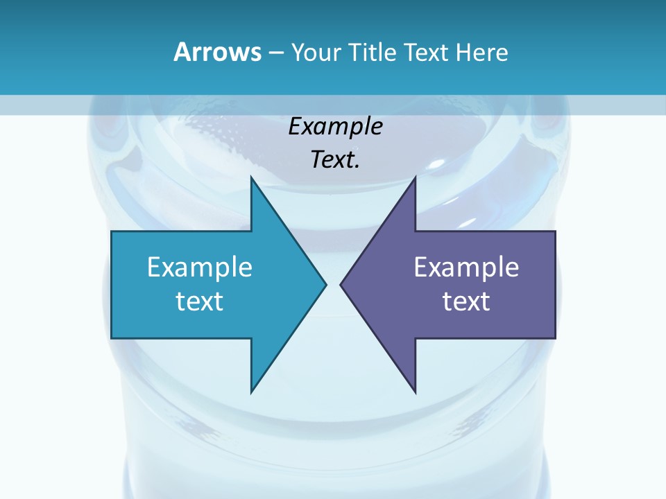 Isolated Water Clear PowerPoint Template