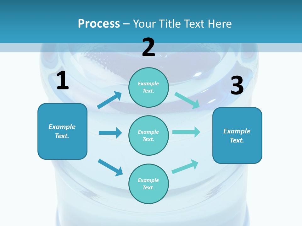 Isolated Water Clear PowerPoint Template