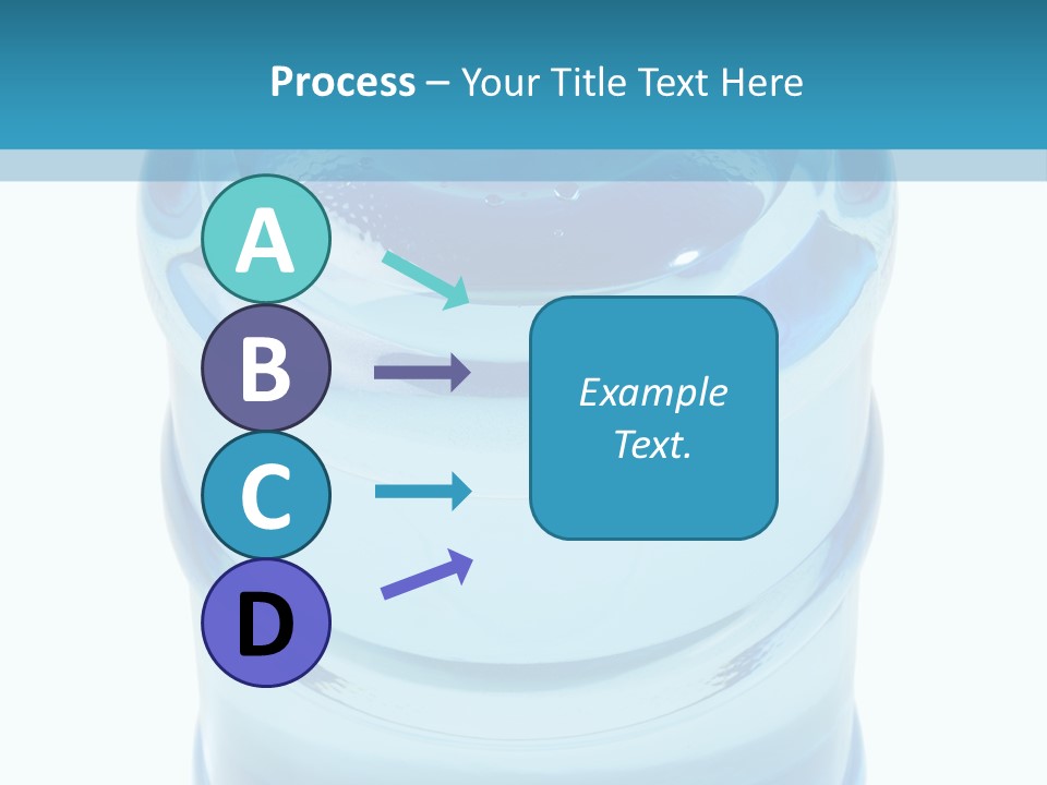 Isolated Water Clear PowerPoint Template