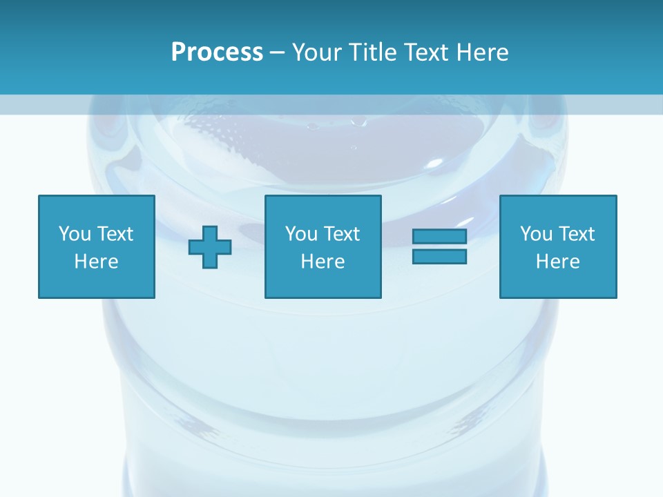 Isolated Water Clear PowerPoint Template