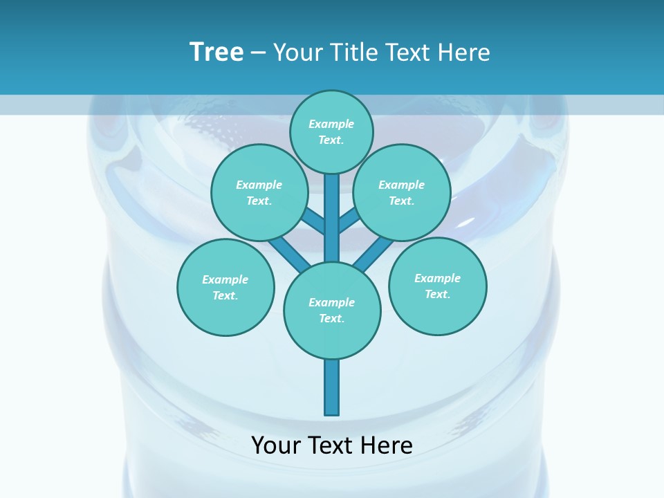 Isolated Water Clear PowerPoint Template