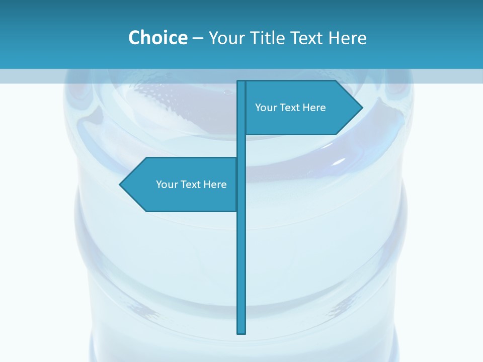 Isolated Water Clear PowerPoint Template