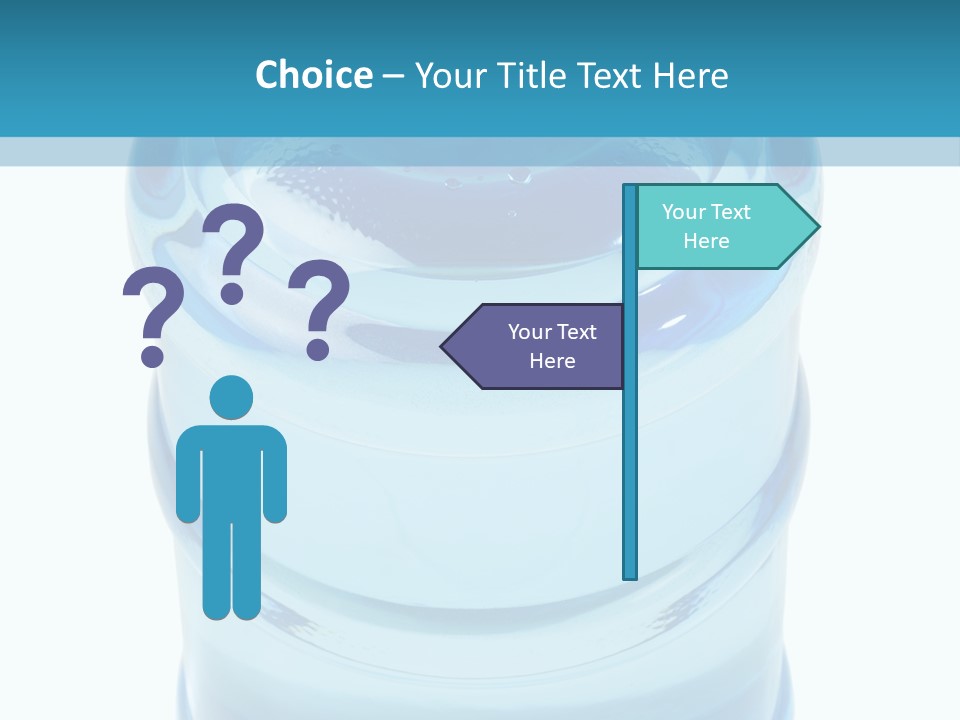 Isolated Water Clear PowerPoint Template