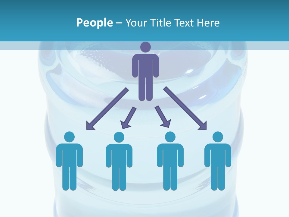 Isolated Water Clear PowerPoint Template