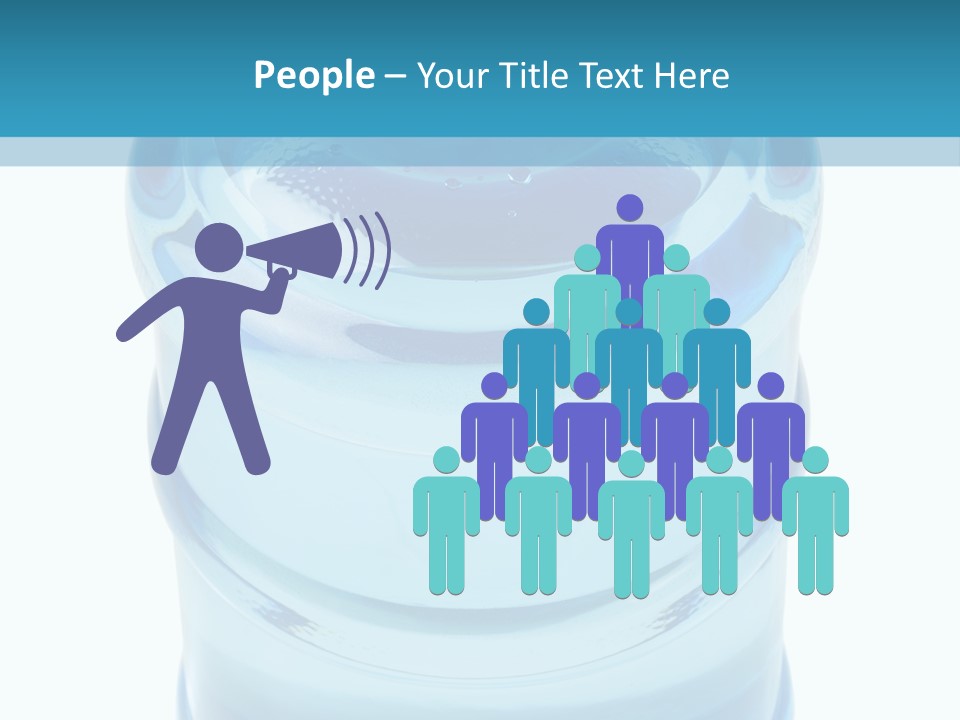 Isolated Water Clear PowerPoint Template