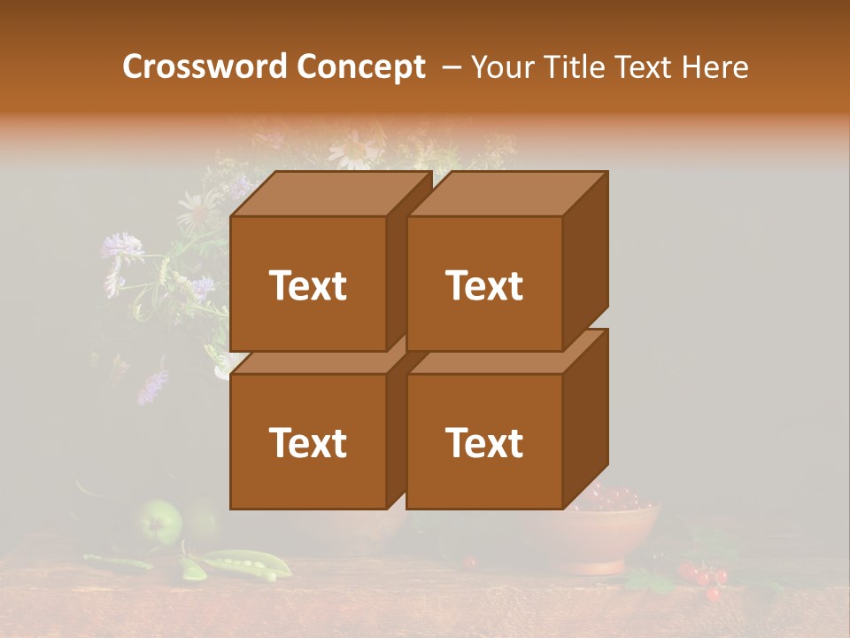 Clay Ewer Table PowerPoint Template
