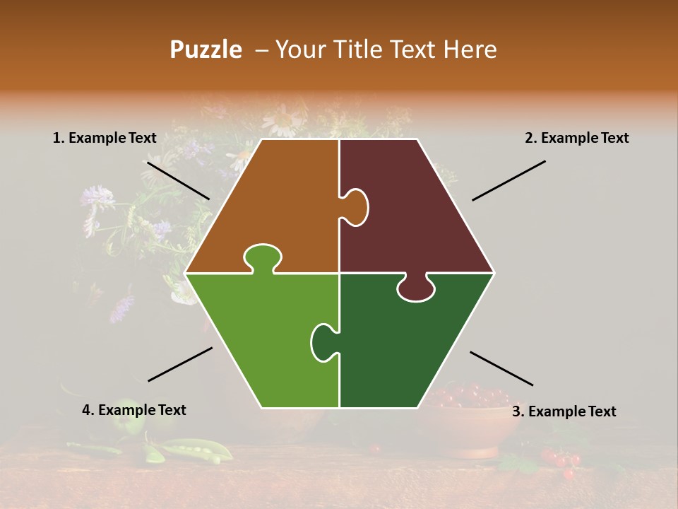Clay Ewer Table PowerPoint Template