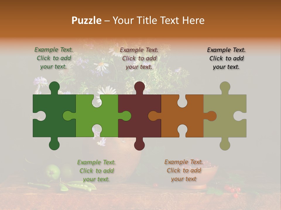 Clay Ewer Table PowerPoint Template