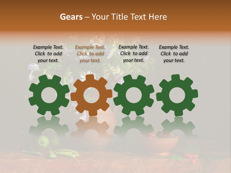 Clay Ewer Table PowerPoint Template