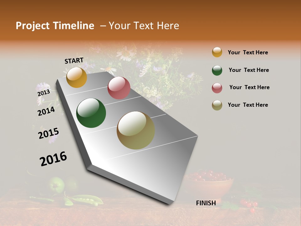Clay Ewer Table PowerPoint Template