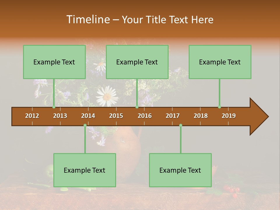 Clay Ewer Table PowerPoint Template