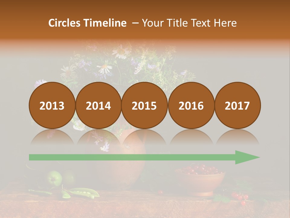 Clay Ewer Table PowerPoint Template