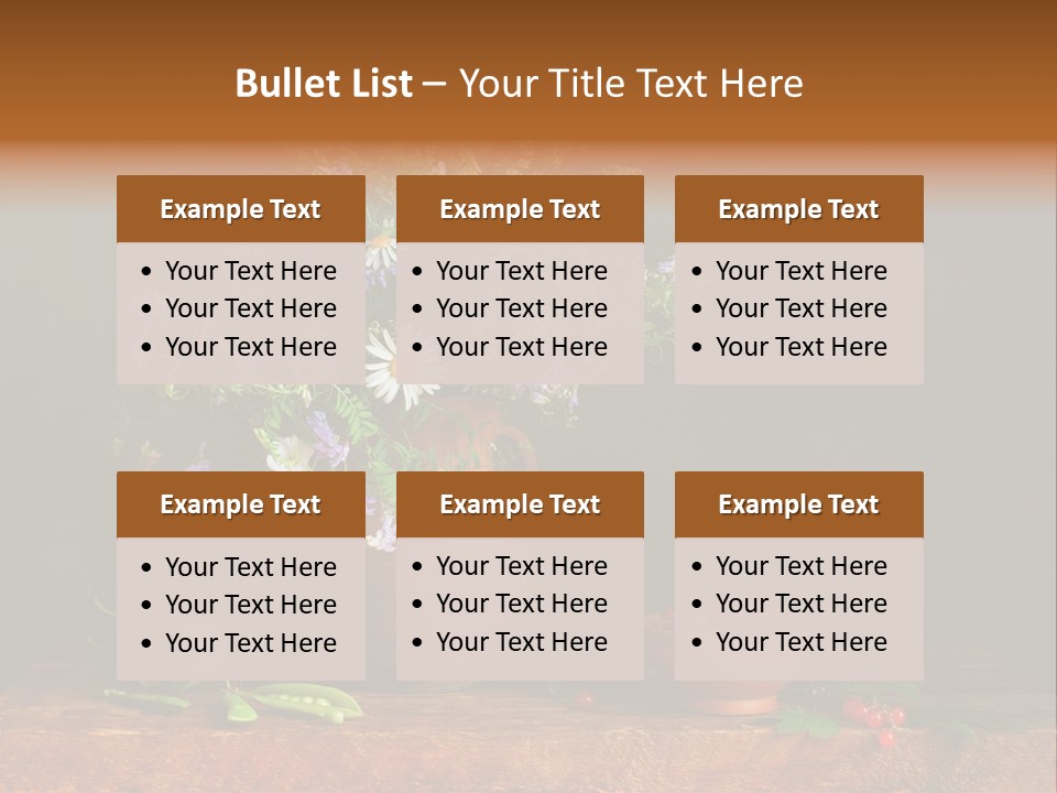 Clay Ewer Table PowerPoint Template