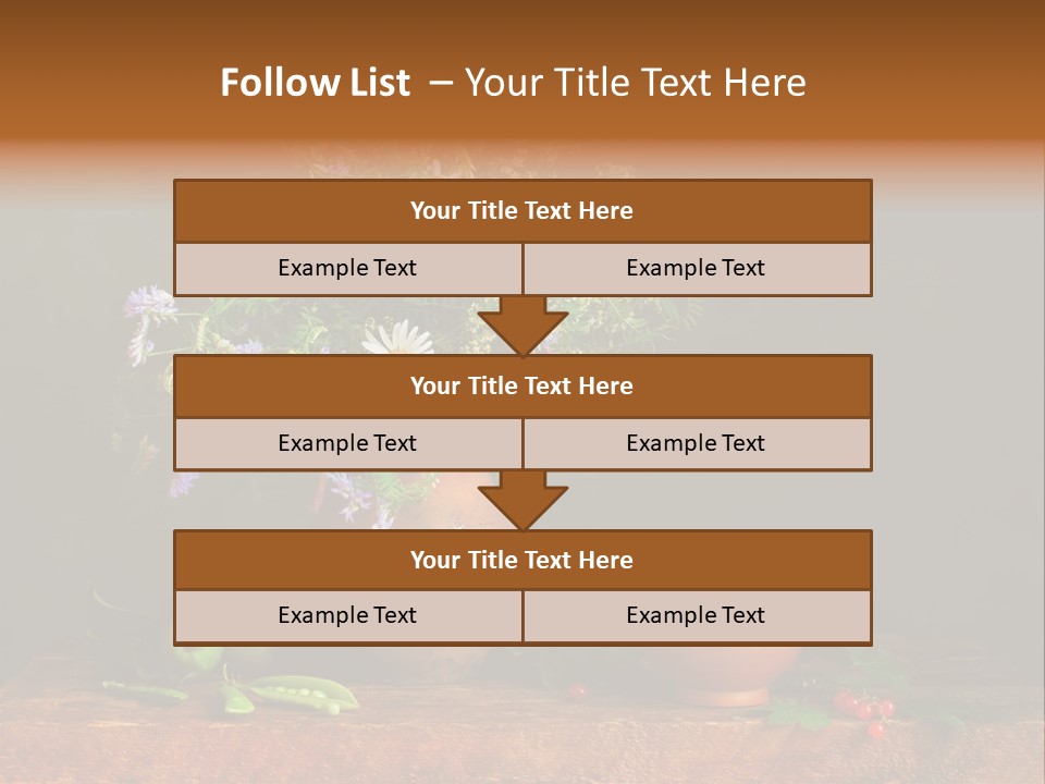 Clay Ewer Table PowerPoint Template