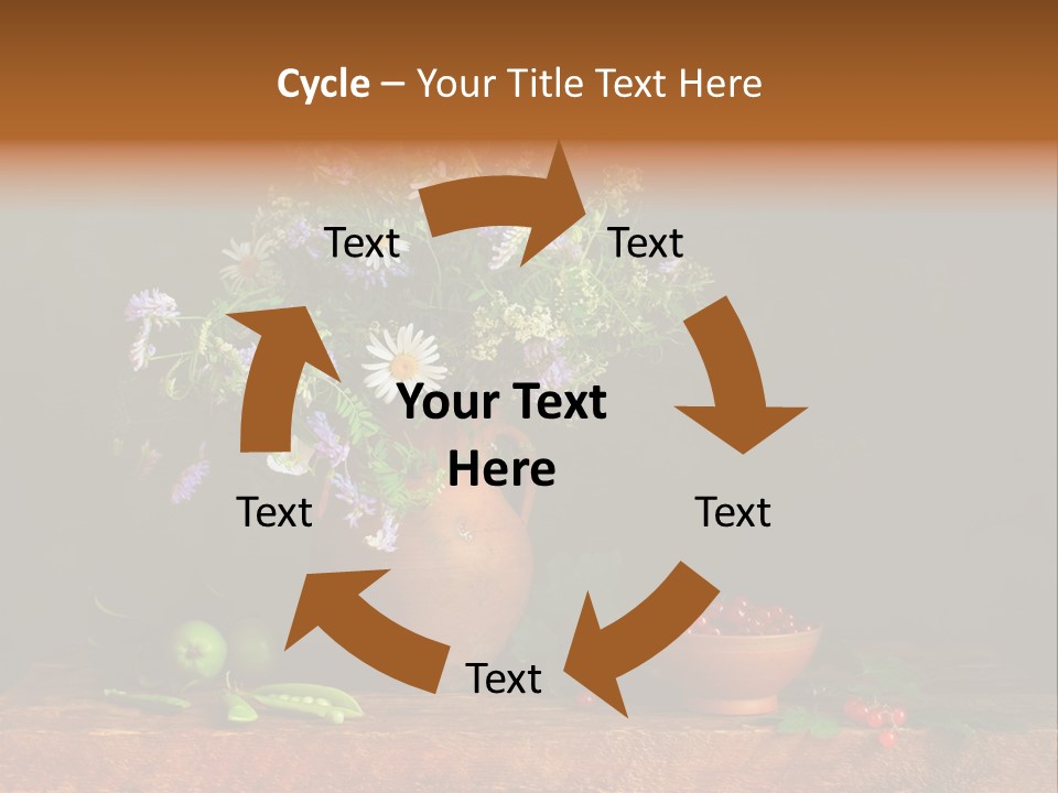 Clay Ewer Table PowerPoint Template