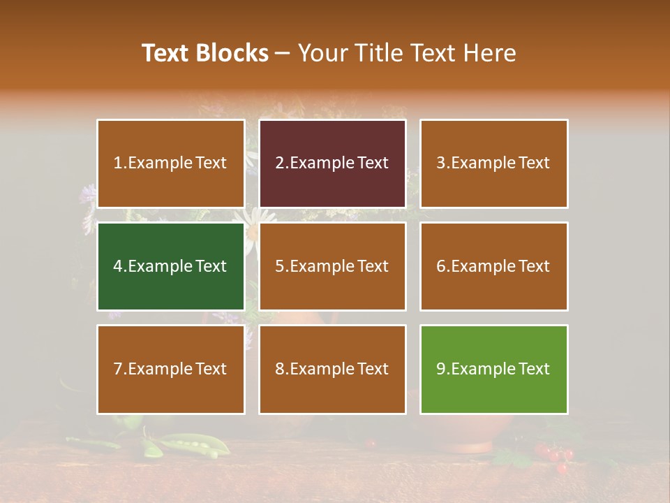 Clay Ewer Table PowerPoint Template