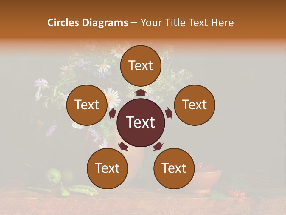 Clay Ewer Table PowerPoint Template