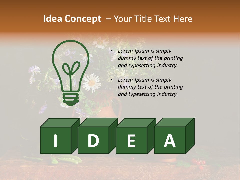 Clay Ewer Table PowerPoint Template