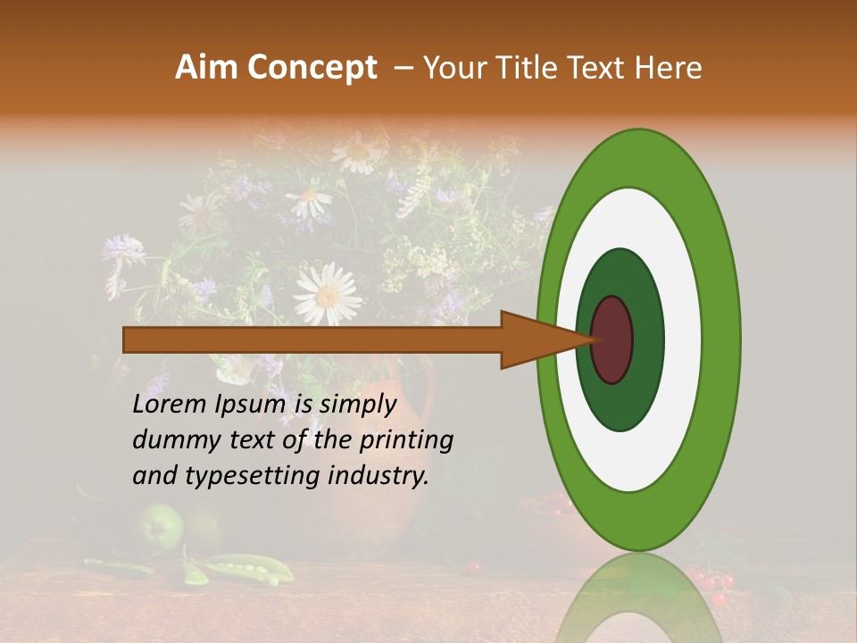 Clay Ewer Table PowerPoint Template