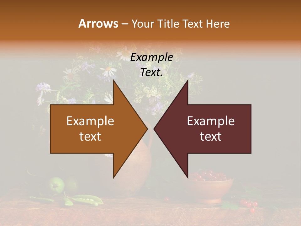 Clay Ewer Table PowerPoint Template