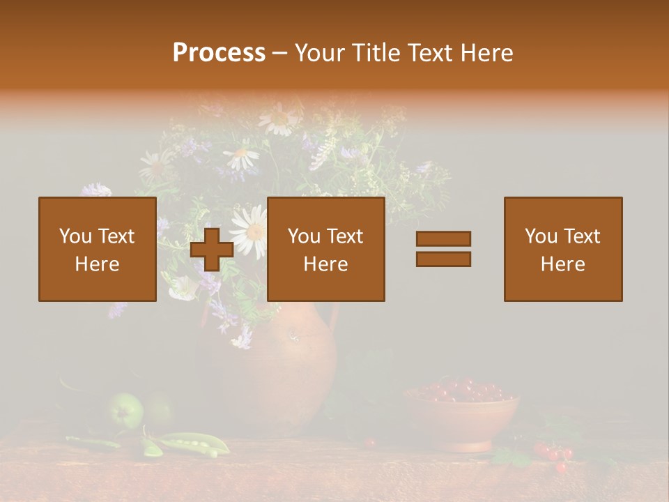 Clay Ewer Table PowerPoint Template