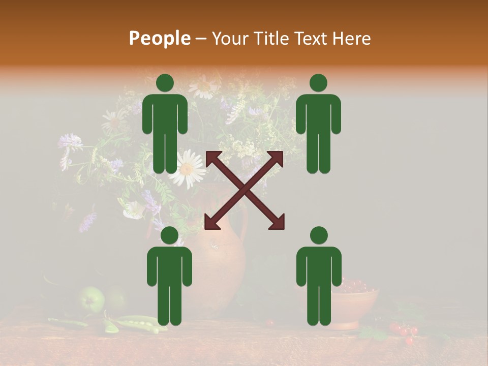 Clay Ewer Table PowerPoint Template