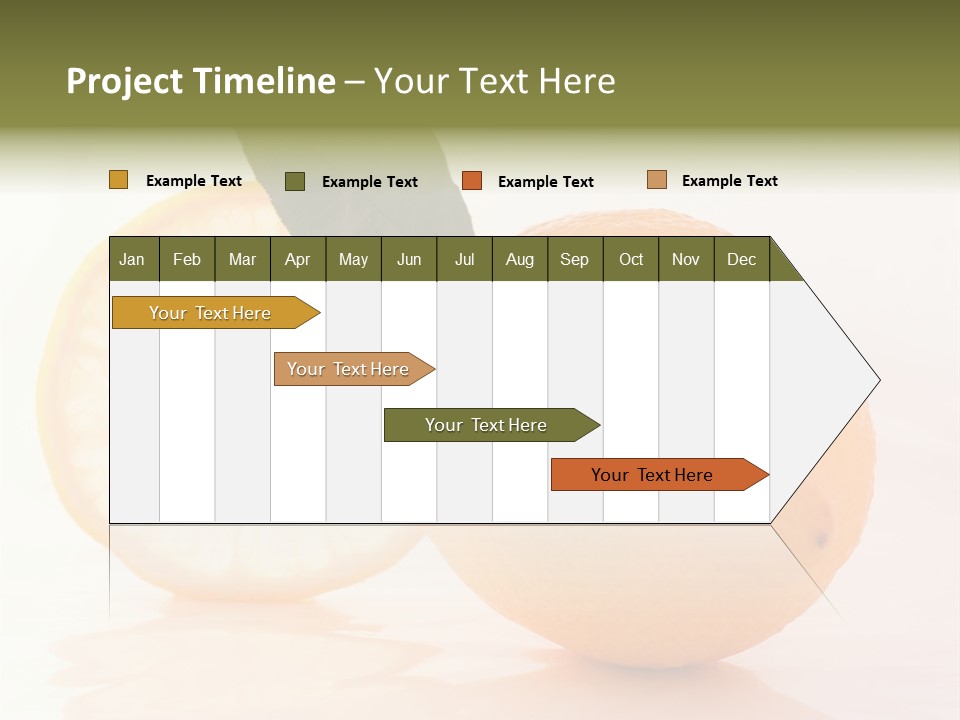 Juicy Lemons Whole PowerPoint Template