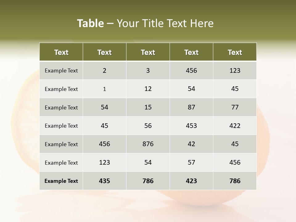 Juicy Lemons Whole PowerPoint Template