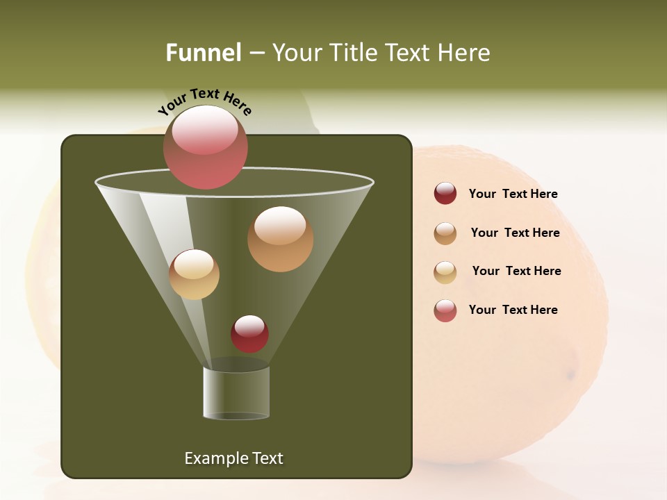 Juicy Lemons Whole PowerPoint Template