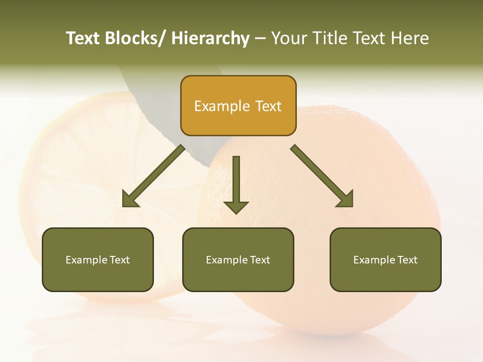 Juicy Lemons Whole PowerPoint Template