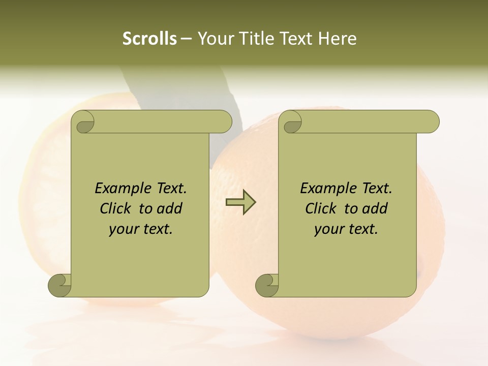 Juicy Lemons Whole PowerPoint Template