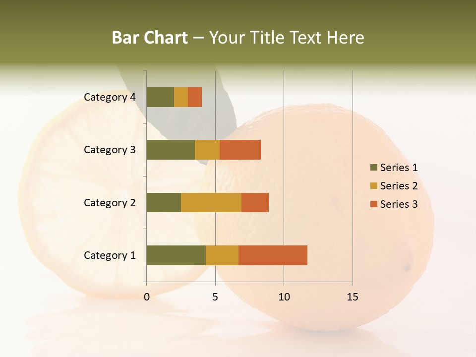 Juicy Lemons Whole PowerPoint Template