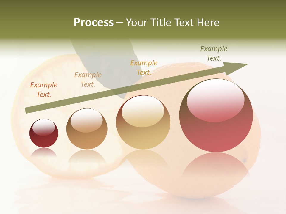 Juicy Lemons Whole PowerPoint Template