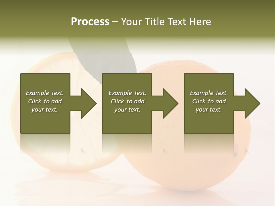 Juicy Lemons Whole PowerPoint Template