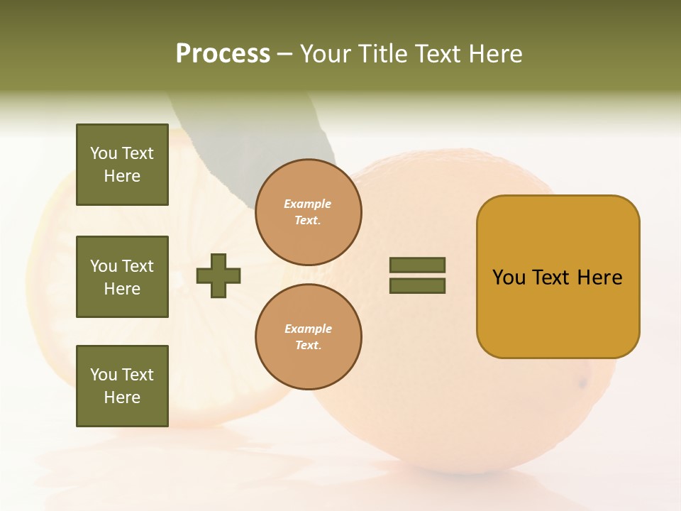 Juicy Lemons Whole PowerPoint Template