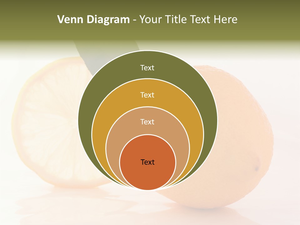 Juicy Lemons Whole PowerPoint Template