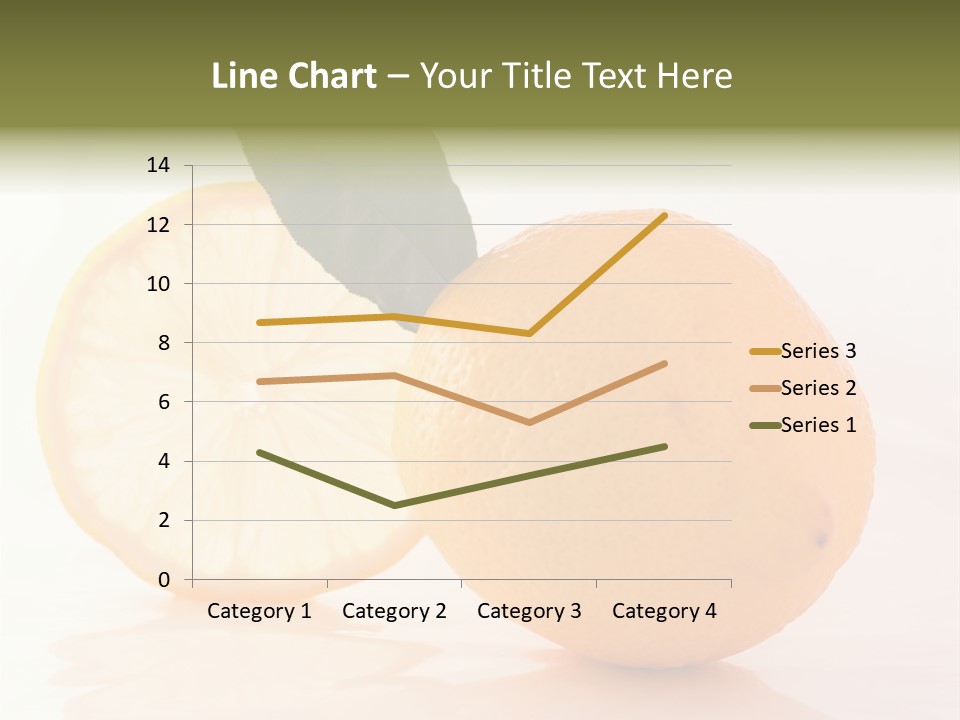 Juicy Lemons Whole PowerPoint Template