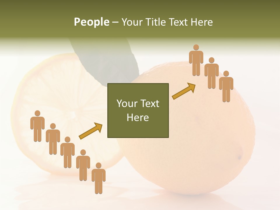 Juicy Lemons Whole PowerPoint Template